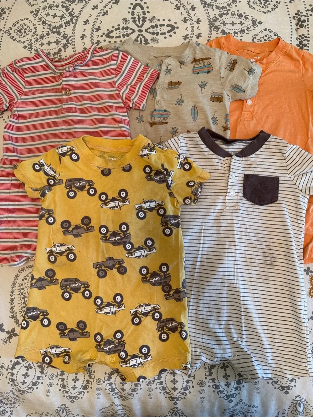 Toddler Romper Set of 5 (18 Months)